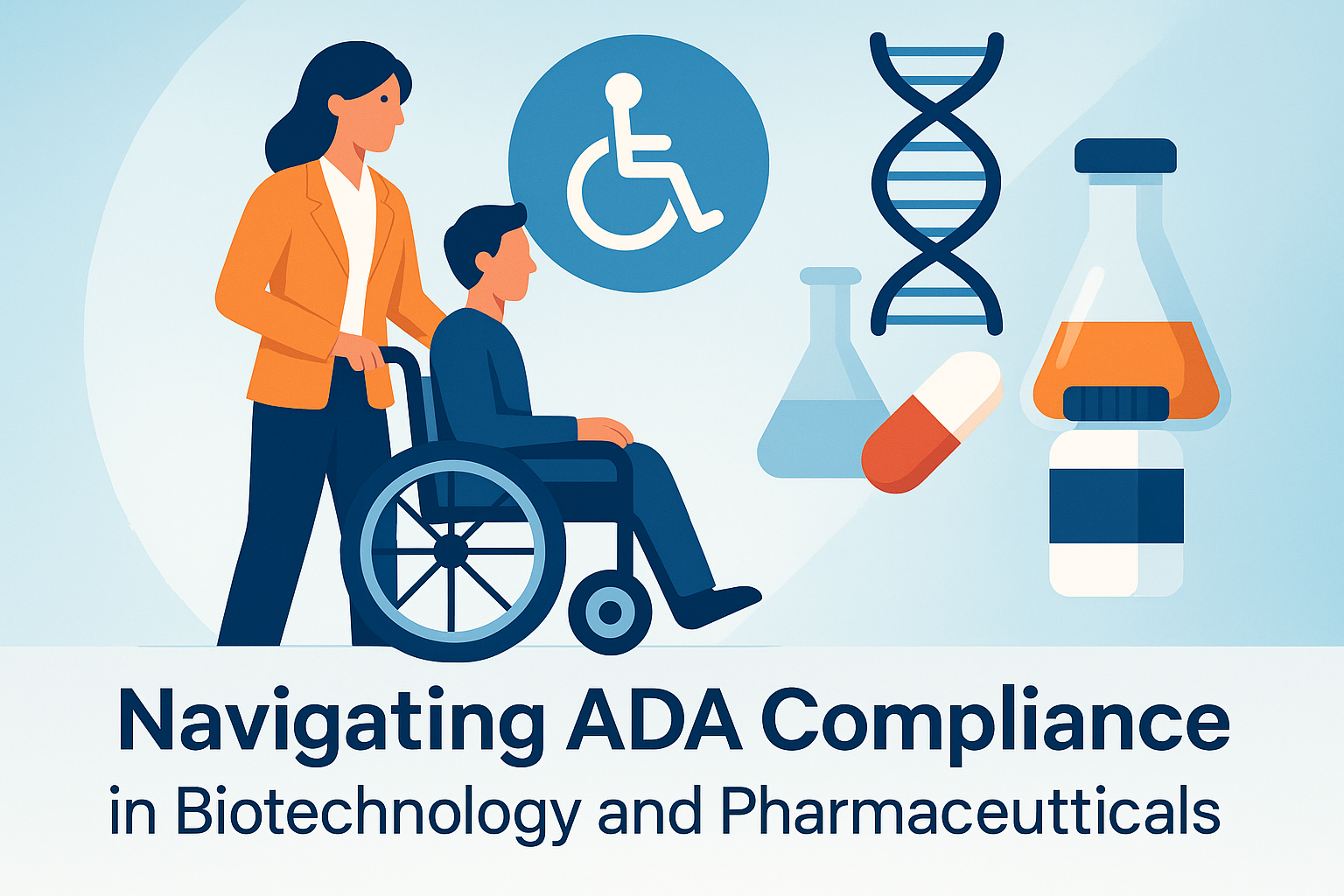 Navigating ADA Compliance in Biotechnology and Pharmaceuticals