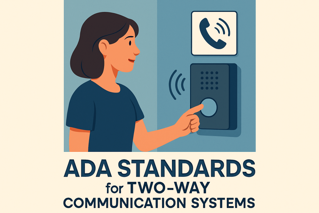 ADA Standards for Two-Way Communication Systems – KNOW-THE-ADA