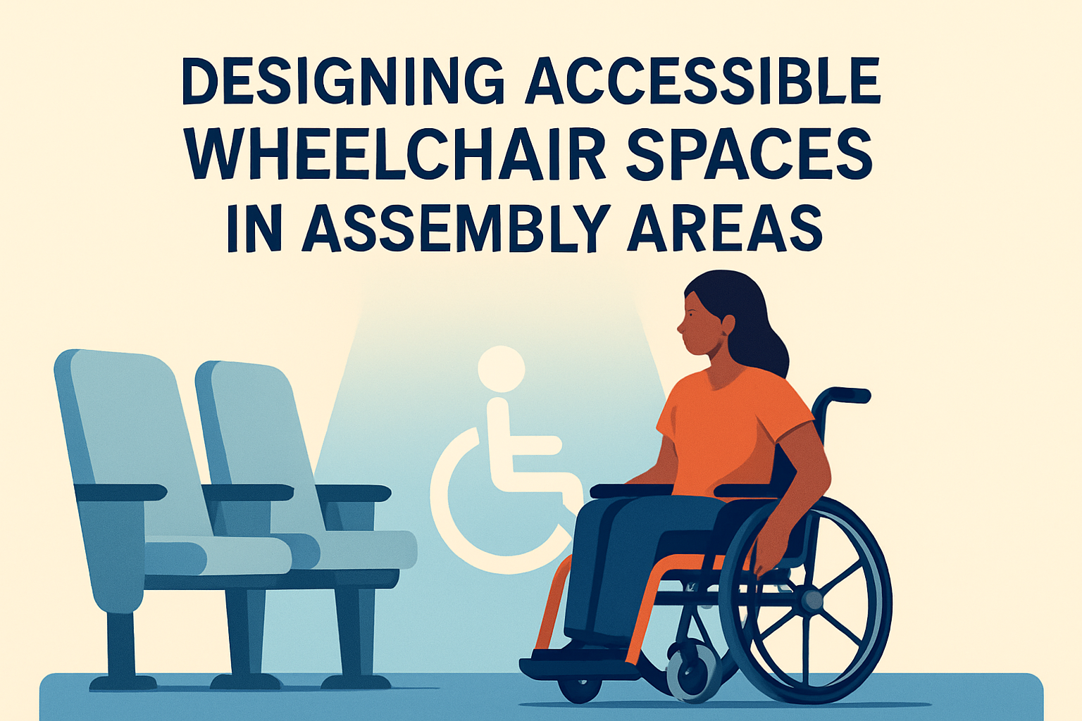 Designing Accessible Wheelchair Spaces in Assembly Areas