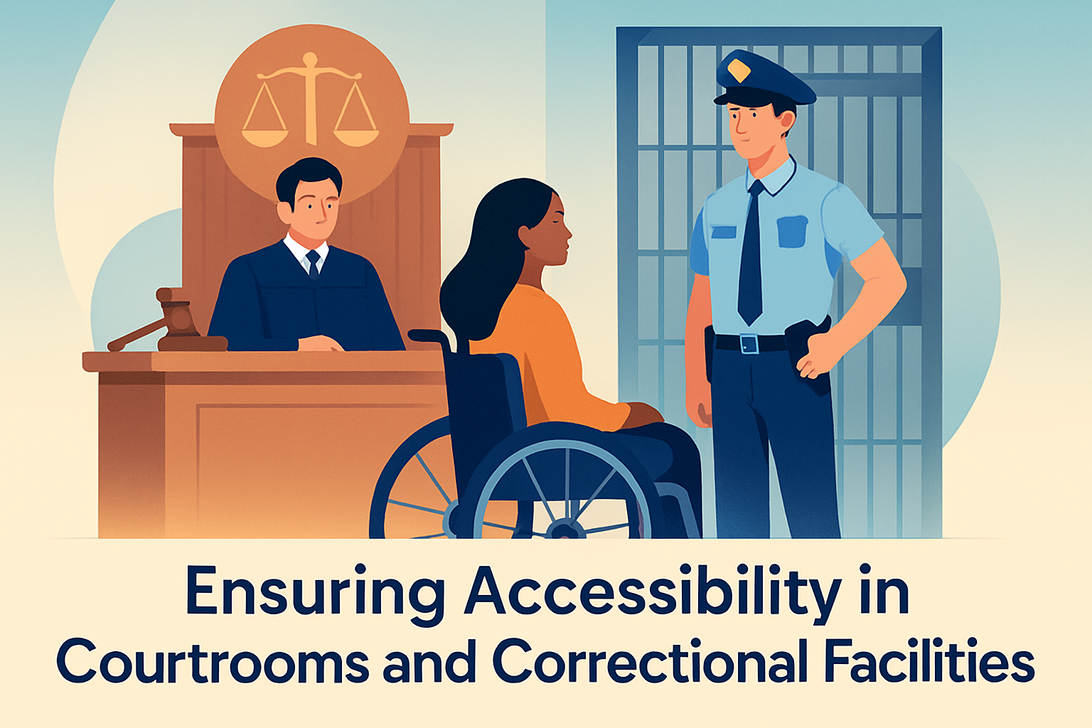 Ensuring Accessibility in Courtrooms and Correctional Facilities