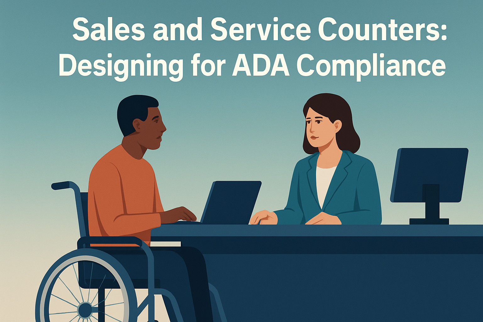 Sales and Service Counters: Designing for ADA Compliance