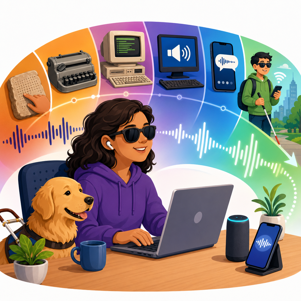 Screen Reader Technology for the Visually Impaired: The Evolution