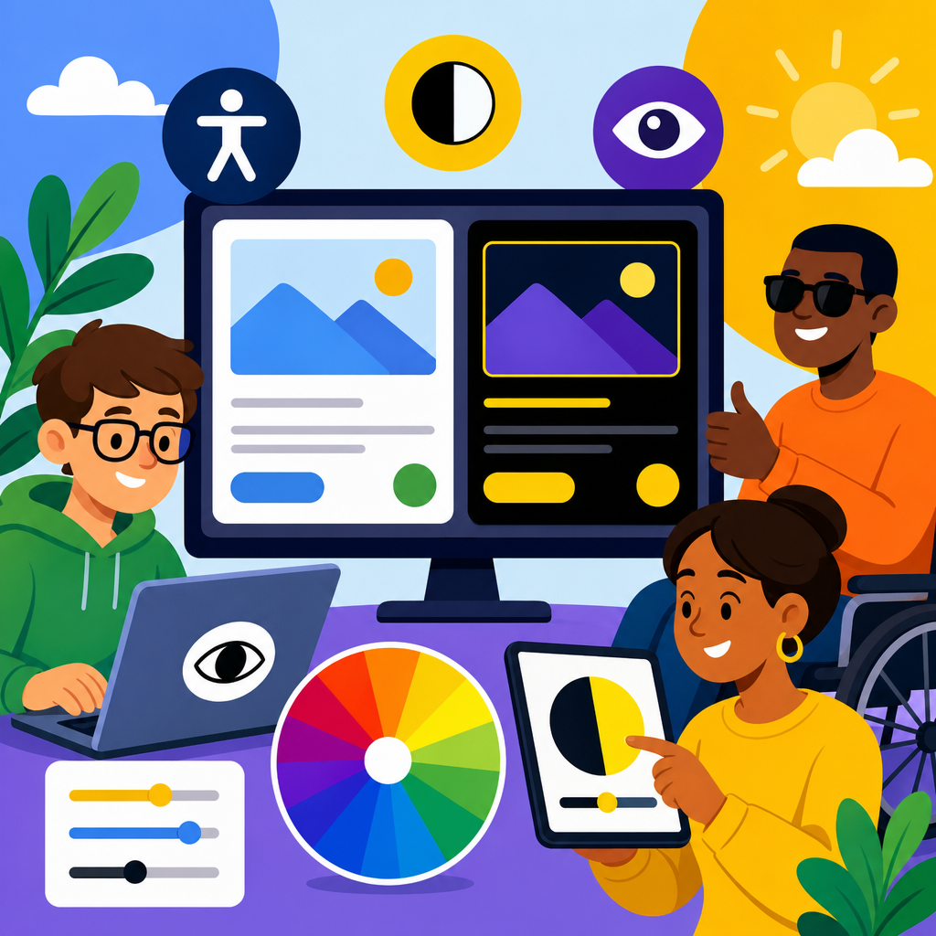 The Importance of High Contrast and Color Settings for Accessibility