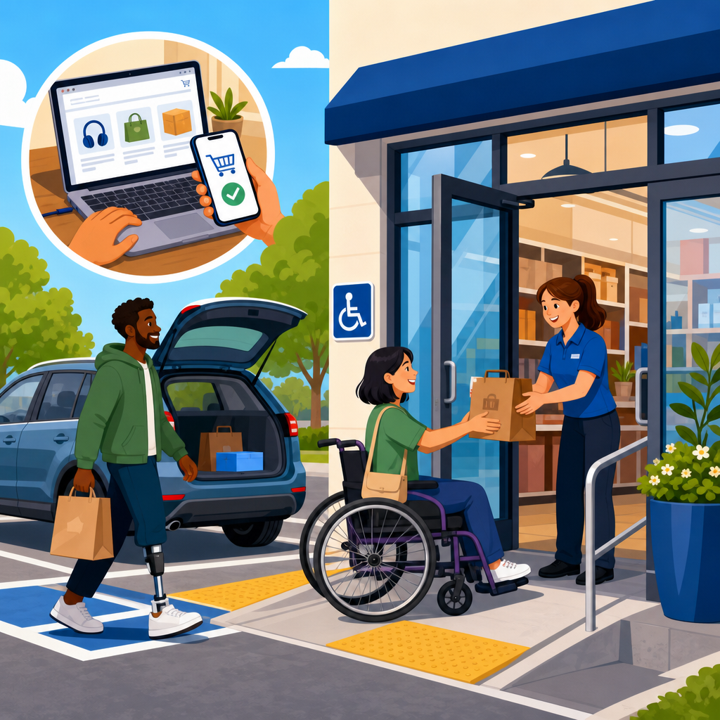 Accessible Buy Online Pick Up In Store Processes Under the ADA