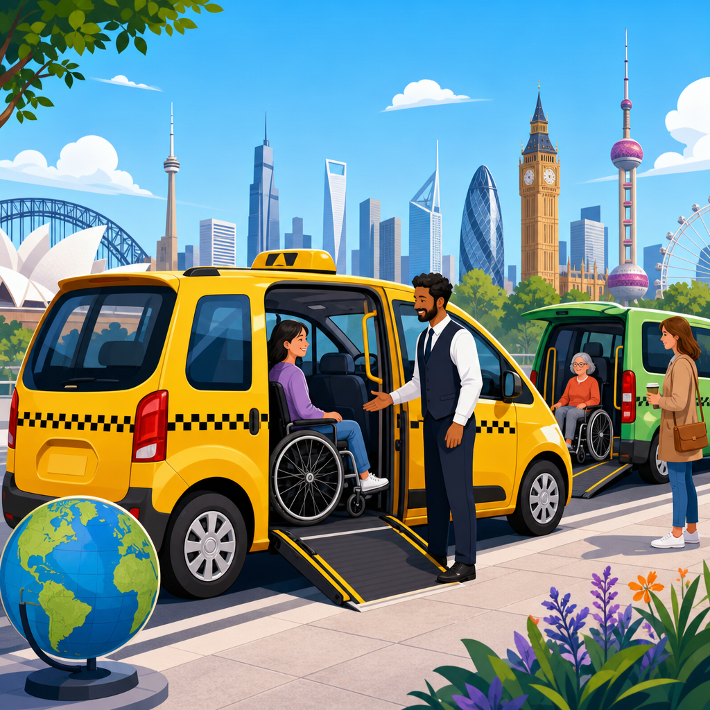 International Innovation in Wheelchair Accessible Taxi Fleets