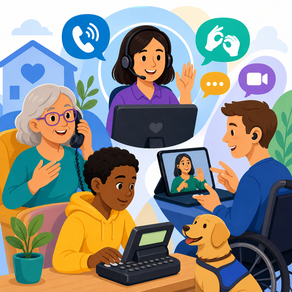 Where to Get Help with 711 Relay, TTY, and Communication Access