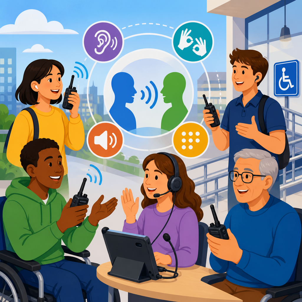 Accessible Two-Way Communication Systems Under Modern Standards