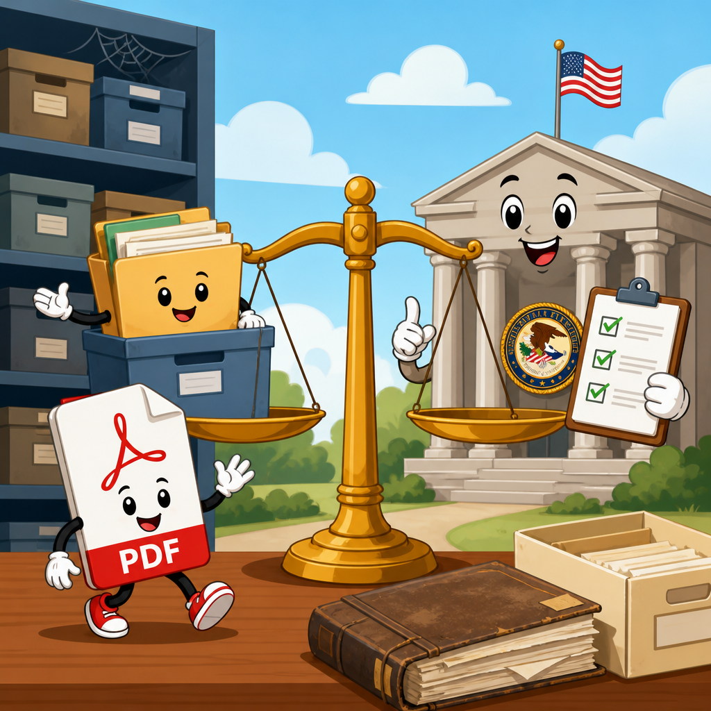 Archived Content, Old PDFs, and the New DOJ Exception Rules