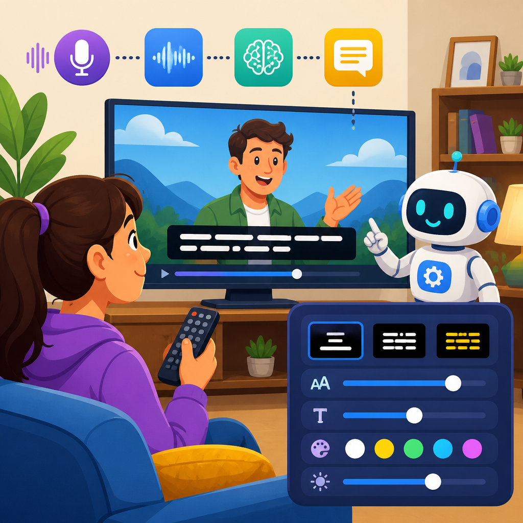 Caption Processing Technologies and User Controls Explained