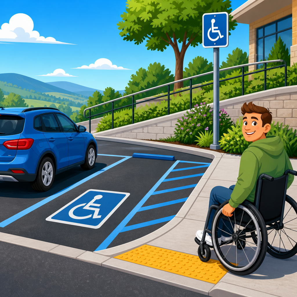 Accessible Parking on Sloped Sites: What Surface Slope Is Actually Allowed?