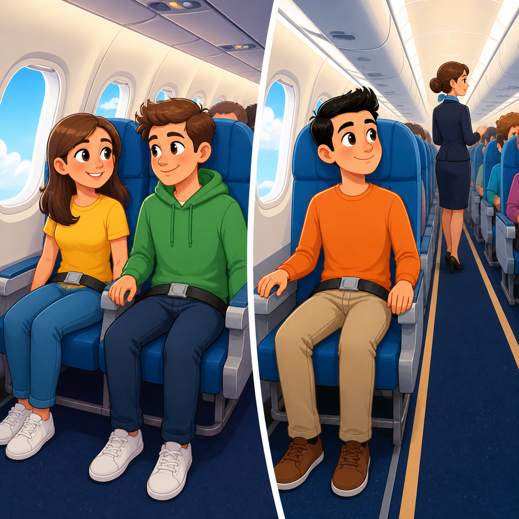 Companion Seats and Designated Aisle Seats: How the Rules Differ