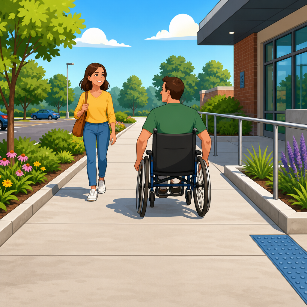 How Wide Does an ADA Accessible Route Need to Be?